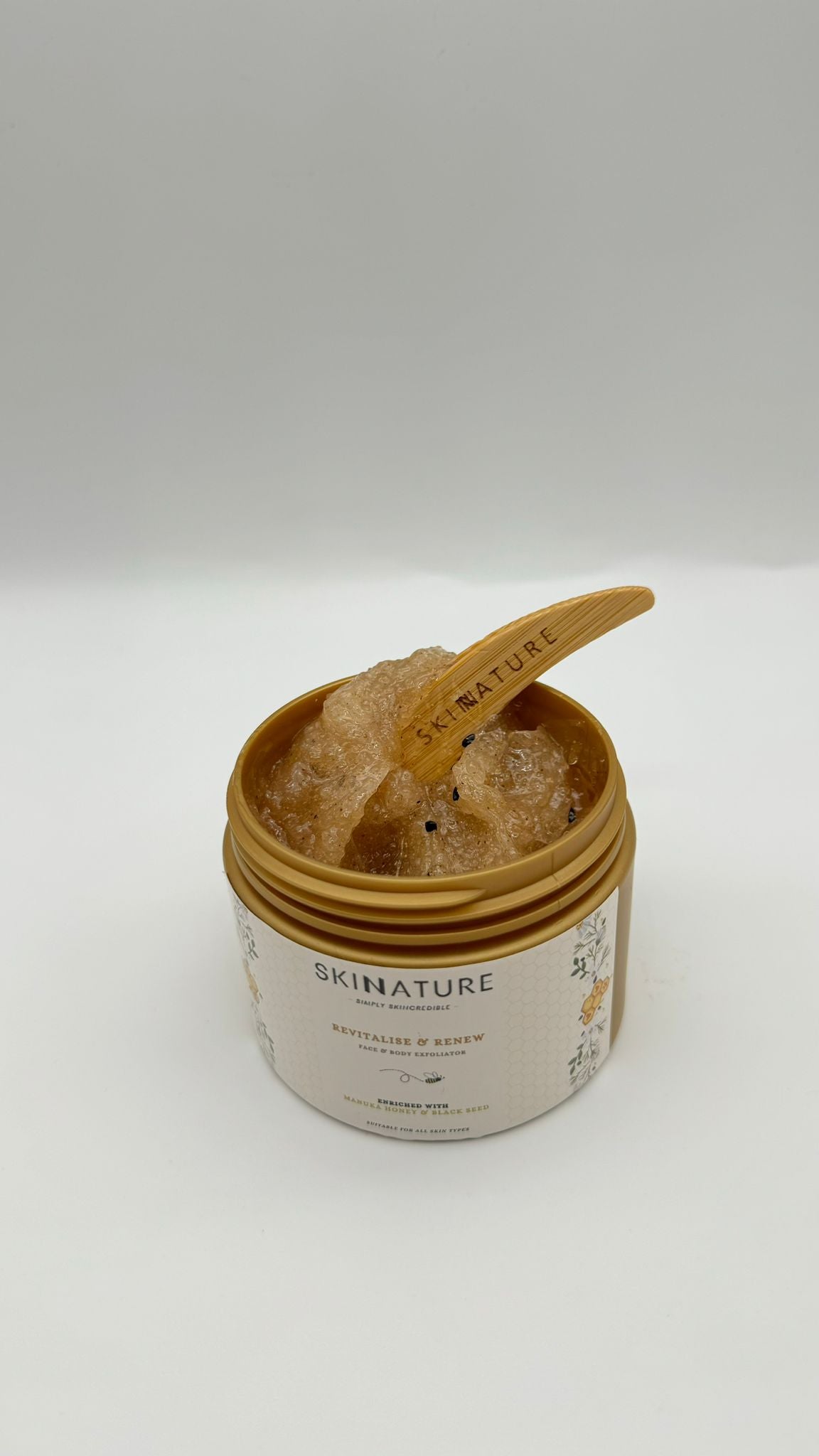 Skinnature™ Manuka and Black Seed Scrub