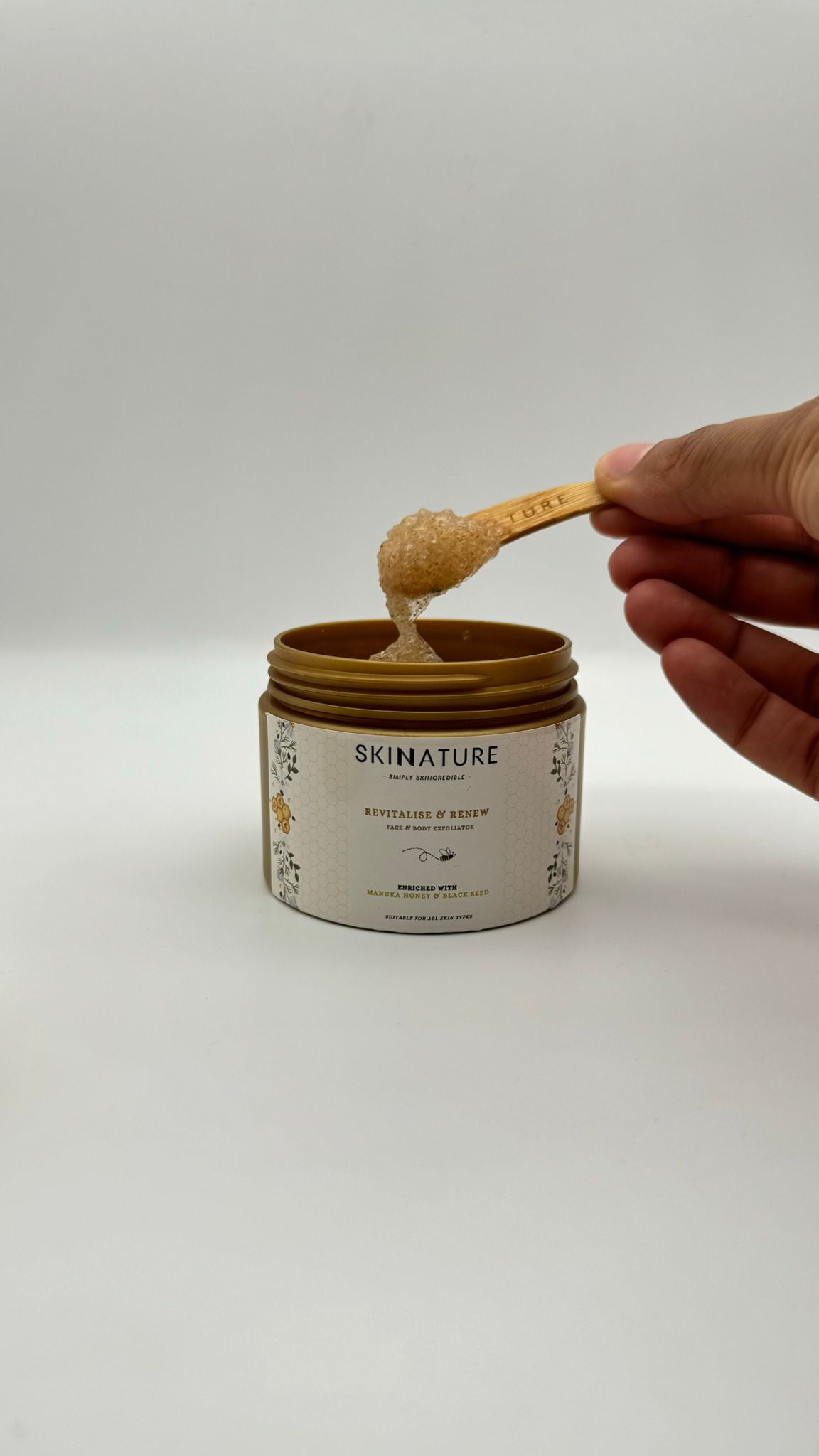 Skinnature™ Manuka and Black Seed Scrub